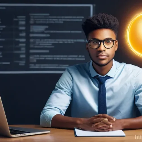 Home 20 지적재산권과 연봉 협상 전략 - **Prompt 1: The Birth of a Protected Idea**
"A diverse young professional, possibly an engineer ...