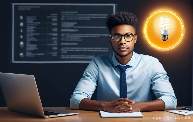 지적재산권과 연봉 협상 전략 - **Prompt 1: The Birth of a Protected Idea**
"A diverse young professional, possibly an engineer ...